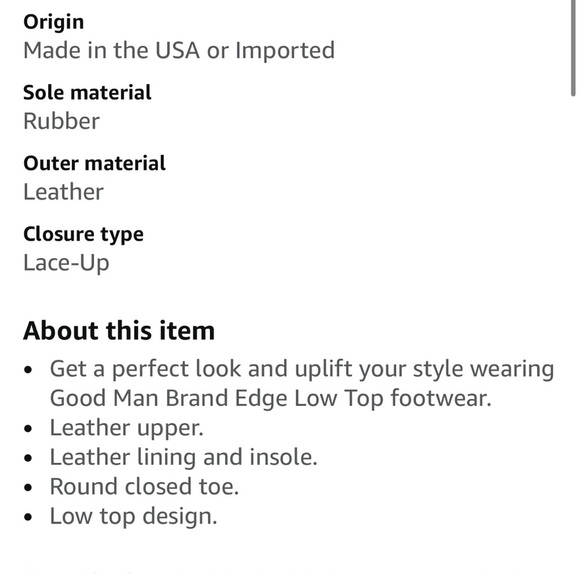 The Good Man Brand Leather White and Gray Men's Marbled Sneakers- NWOT, size 10 - Picture 5 of 7